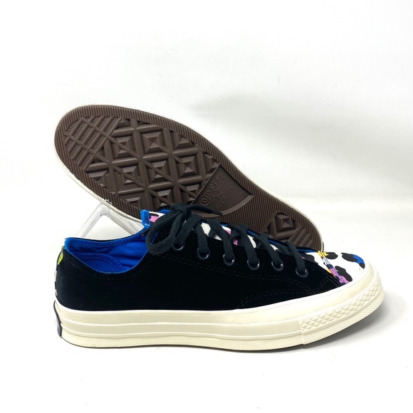 💖MEGA SALE💖Converse Chuck 70 OX Pattern Low Top Black Animal Women's 572393C - Picture 3 of 10